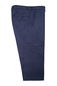 Брюки летние из хлопка темно-синие  (DR 7530 NAVY)