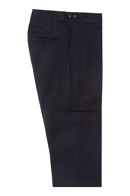 Мужские брендовые брюки темно-синего цвета арт. CN1204X NAVY Meucci (Италия) - фото. Цвет: Темно-синий. Купить в интернет-магазине https://shop.meucci.ru
